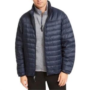 Hawke & Co Men’s Down Filled Packable Ultra Light Navy Performance Jacket XXL